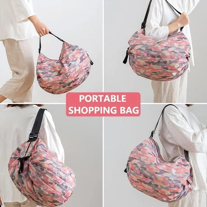 Two Pieces Foldable Shopping Bag sgxsqu-i1